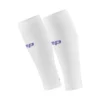 CEP białe Męskie opaski kompresyjne na łydki sportowe CEP Core Run Ultralight