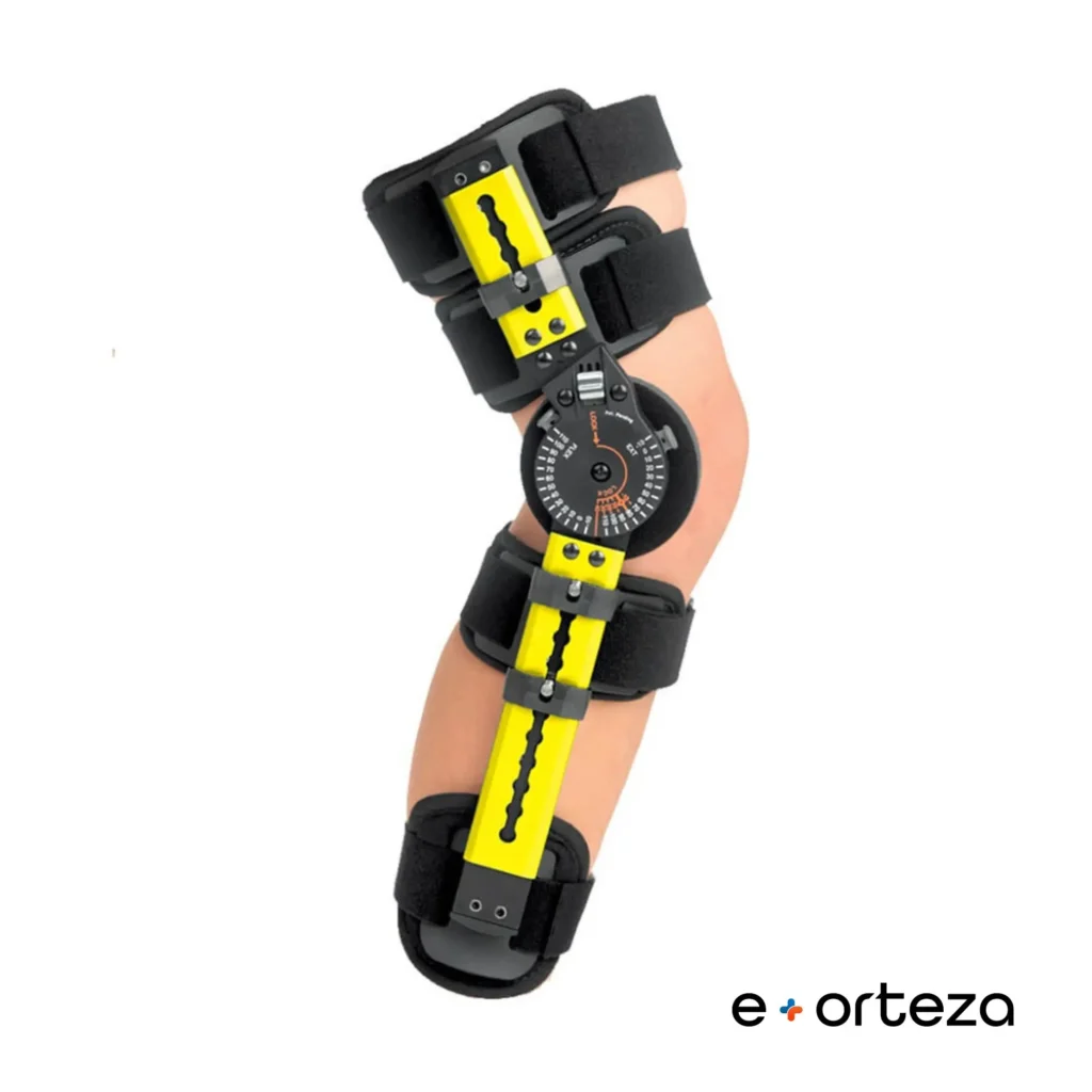 Zastosowanie ortezy zegarowej na kolano 3 Dziecięca orteza kolana z zegarem Wee ROM Breg (orteza pediatryczna)