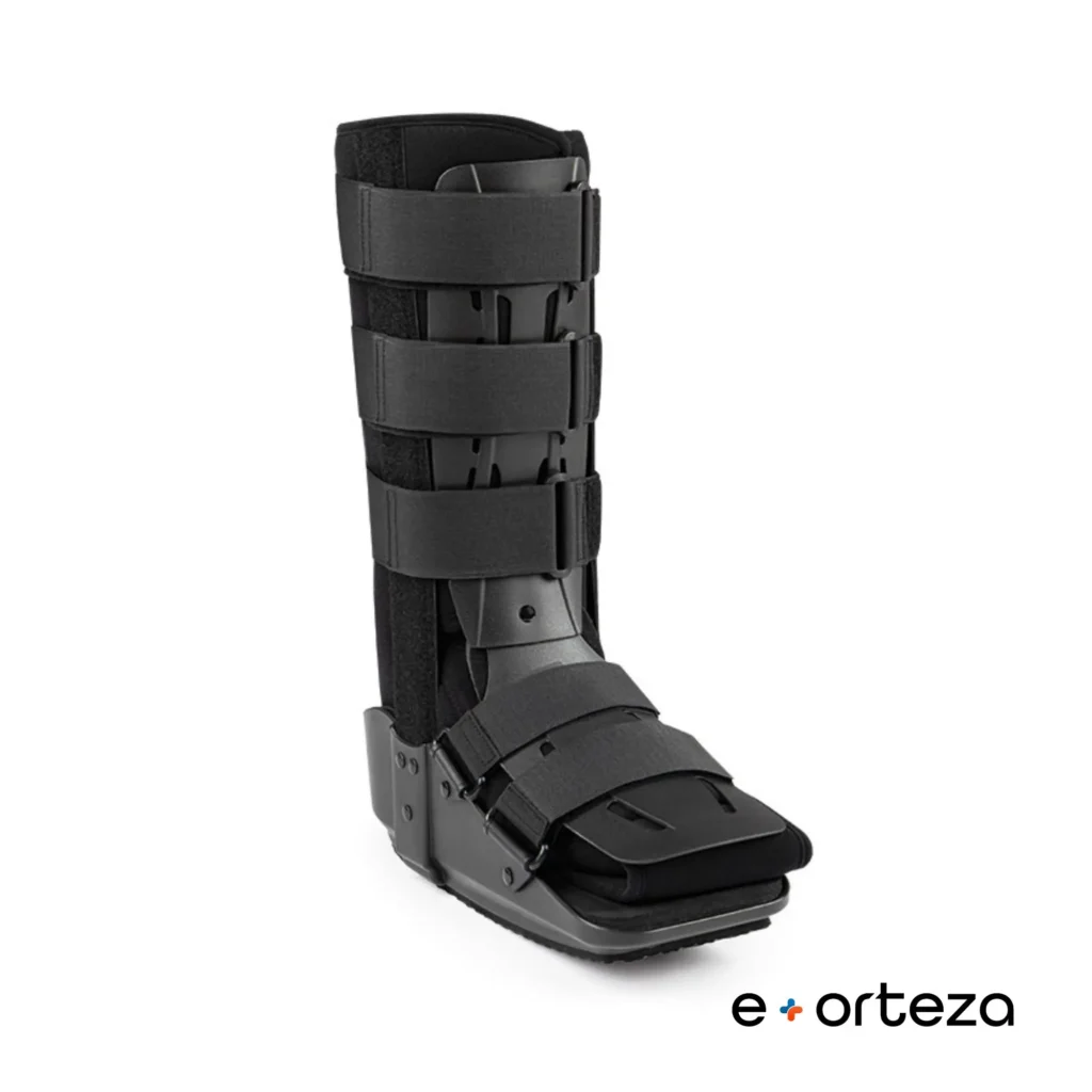 Zastosowanie ortezy zegarowej na kolano 4 Lekki but marszowy WALKER EST-087 (wysoki)