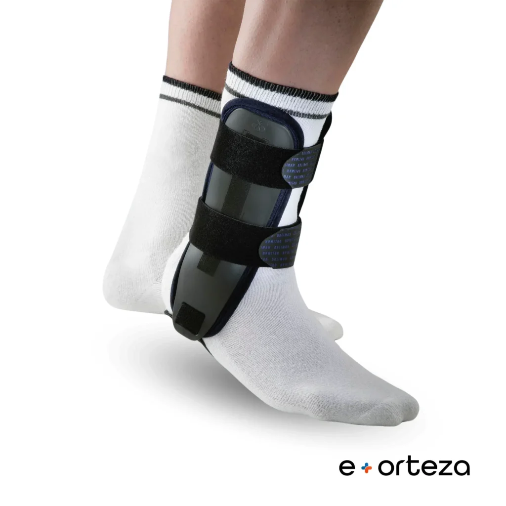 Zastosowanie ortezy zegarowej na kolano 6 Orteza stawu skokowego VALTEC EST-085 Orliman