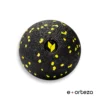 Piłeczka do masażu EPP, czarno-żółta - yellowMASSAGE Ball Piłeczka do masażu EPP yellowMASSAGE Ball - czarno-żółta